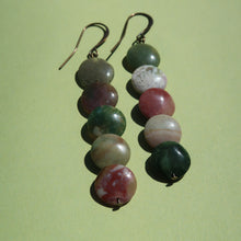 Load image into Gallery viewer, JASPER COIN EARRINGS
